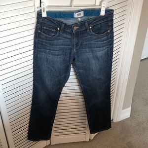 PAIGE Cropped Sz 27 Jimmy Jimmy Crop Jeans